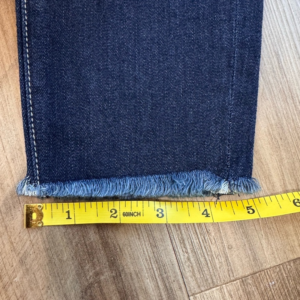 PARKER SMITH Bombshell Horizon High Rise Cropped Jeans Dark Indigo, size 26 NWT - Picture 11 of 16